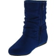 slouch ankle boots flat