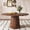 Walnut, variant on S-HOME 47 Inch Round Pattern Dining Table for 4, Featuring Wooden Base and Eco-Friendly MDF, for Modern Farmhouse, Walnut