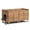 Natural, variant on Double Cat Litter Box Enclosure Furniture, Handwoven Rattan Hidden Kitty House with Washable Mat and 2 Hooks for 2 Cats, for Living Room Bedroom
