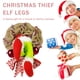thumbnail image 5 of Pierna Elfo Accesorios Fondo Navideño Patas Papá Noel para Ramas Chimenea, 5 of 9