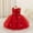Red, variant on SERTG Little Girls' Party Dress Sheer Paneled Skirt with Back Zipper Sleeveless Round Neck Princesse Outfit for 6 Months-4 Years(Blue,18 Months)