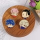 thumbnail image 5 of Necessary for the beginning of the semester 8pcs, Anime Figure Brooch Cosplay Pin Gift For Fans, 5 of 7