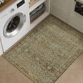thumbnail image 4 of BERTHMEER 2'x3' Small Brown Area Rugs for Bathroom Bedroom Entryway Kitchen Dorm Entrance Non Slip Washable Vintage Traditional Oriental Accent Distressed Rugs, 4 of 7