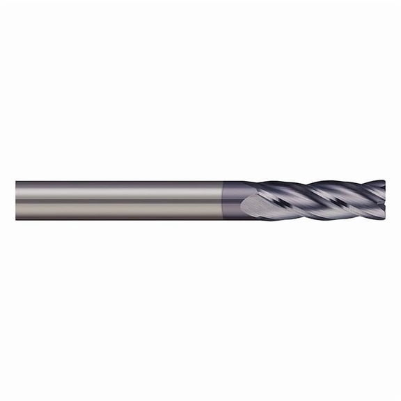 Micro 100 Carb End Mill,1/16 In,2FL,CC,Uncoated GEC-062-2-005