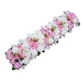 thumbnail image 4 of Panel de flores de fondo, mesa de comedor de flores de seda, centro de mesa, panel floral, rosa artificial para puerta de pared de recepción de, 4 of 9