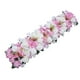 thumbnail image 4 of Panel de flores de fondo, decoración de camino de rosas artificiales, flor de seda para boda, blanco rosa, 4 of 9