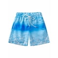 thumbnail image 6 of Usaibhir Boys Swim Trunk with Compression Boxer Brief Double Layer Beach Surf Board Shorts Kids Quick Dry Anti Chafe Swimwear 5-16T, 6 of 7