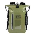 thumbnail image 2 of Bolsa seca impermeable Mochila impermeable de 25L de gran capacidad Bolsa flotante portátil para Verde, 2 of 8