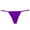 Purple, variant on Lingerie for Women Open Back Mens Underpants Low Waist Briefs G-string Thong Underwear