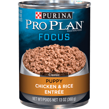 Purina Pro Plan Pate Wet Puppy Food, FOCUS Chicken & Rice Entree - 13 oz. Can