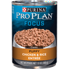Purina Pro Plan Pate Wet Puppy Food, FOCUS Chicken & Rice Entree - 13 oz. Can