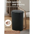 thumbnail image 4 of 13 Gallon Trash Can Kitchen Trash Can Automatic Garbage Can With Lid Touch Free High-Capacity Motion Sensor For Home Kitchen Bedroom Bathroom Office Kitchen Waste Bin Wateproof Trash Bin, 4 of 5