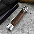 thumbnail image 5 of Everyday Lightweight Colored Wood Handle Utility Knife 440C Stainless Steel Blade Your Go-To Helper for Unboxing and Light Cutting Tasks at Home, 5 of 6