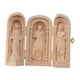 thumbnail image 5 of Estatua de madera católica ornamento de oración escultura de Jesús figura cristiana de madera para mesa, 5 of 9
