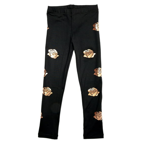 Leggings Rose gold Roses