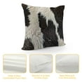 thumbnail image 4 of Cow Print Decorative Throw Pillow Covers Cowhide Accent Printing Couch Pillows for Living Room  Decorative Pillows for Couch Bed Living Room Sofa Outdoor Car Pillow Covers, 4 of 5