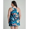 thumbnail image 6 of Calypsa Women's Lexi Tankini UPF 50+ Swim Tunic, 6 of 10