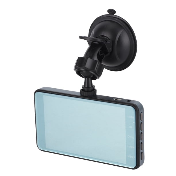 Grabadora de video automática, cámara DVR para automóvil con lente dual de 4 pulgadas, la mejor grabadora de conducción en su clase