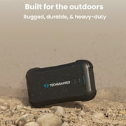Techsmarter 30000mah Rugged & Waterproof 20W USB-C PD Power Bank. Fast Portable Charger Heavy Duty, Camping, Hiking, Outdoor with Flashlight. For iPhone, Samsung Galaxy, iPad, LG, Android, Tablets