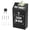 Black(Style A), variant on Evjurcn Metal Box for Gambler Portable Safe Casino Money Pocket Sized Cash Box with Key Go Home Money Black