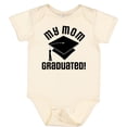 thumbnail image 3 of Inktastic My Mom Graduated Boys or Girls Baby Bodysuit, 3 of 5