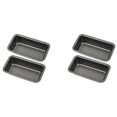 thumbnail image 1 of 4Pcs Bread Pans for Baking Carbon Steel Loaf Pan Tray Toast Mold Cake Loaf Pastry Baking Pan Bakeware, 1 of 8