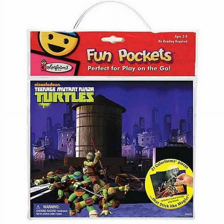 Teenage Mutant Ninja Turtles Colorforms Fun Pocket