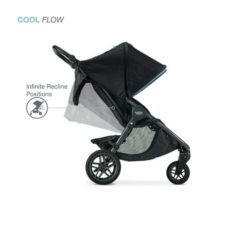 Britax B-Free Stroller, Cool Flow Teal