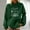 Green, variant on Amzcrzy Hoodies for Women Christmas Hoodie Women's Fashion Printing Long Sleeve Pocket Pullover Shirt Blouse Hooded Sweatshirts Pullover Hoodie Women's Sweatshirts and Hoodies L