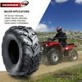thumbnail image 6 of WANDA Mud Sling 8 Ply ATV tires 24x8-12 & 24x10-11 fit 04-17 Honda Fourtrax Rancher TRX400 420, 6 of 10