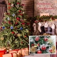 thumbnail image 4 of Bearachild 24 piezas bolas de Navidad adornos de colores boda familia interior exterior patio sala de estar dormitorio accesorios de decoración Kits de decoración para fiestas Verde Bearachild HA008692-07B, 4 of 6