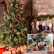 thumbnail image 4 of Bolas colgantes de Navidad Adornos colgantes de árbol de Navidad Adornos de 6 cm Fiesta en casa Mini decoración multicolor, Champán 24 piezas Inevent HA008692-05B, 4 of 7