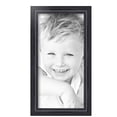 thumbnail image 2 of ArtToFrames 8" x 16" Galleria Noir Picture Frame, 8x16 inch Black MDF Poster Frame (WOM-4083),  Pack, 2 of 8