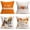 4pc Fall Time, variant on nukooo 18x18 Inch Buffalo Check Plaid Throw Pillow Covers Merry Christmas Cotton Linen Xmas Tree Mistletoe Wreath Garland Cushion Case Winter Greeting Snow Quotes 4 Packs (4pc Joyful, 18x18 Inch)