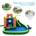 thumbnail image 2 of Patiojoy Inflatable Slide Bouncer Splash Pool Water Play Center, 2 of 6