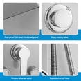 thumbnail image 3 of VAHIGCY Shower Panel Smart Digital LED Shower System with 6 Body Jets Stainless Steel Waterfall Shower System Modern Wall Shower Unit for Bathroom Massage Spa handsome, 3 of 9
