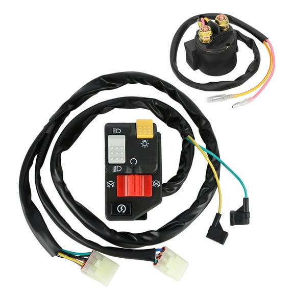 M MATI Handlebar Starter Relay Switch for Honda TRX400EX 400EX Sportrax 2005 2006 2007