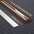 thumbnail image 3 of FAITHSAIL 4FT LED Light Fixture with 3000K/4000K/5000K CCT Selectable Dimmable 4 Foot LED Linear with Wooden Look 50W 5500LM Flush Mount Ceiling Wraparound for Kitchen, Bedroom, Laundry, 3 of 8