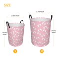thumbnail image 5 of ZICANCN Baby Footprints Footsteps Laundry Basket Organizer - Dirty Clothes Hamper for Bathroom Kids Girls Boys Laundry Hamper Medium, 5 of 8