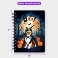 thumbnail image 5 of Happy Halloween Vampire Shetland Sheepdog BOO with Pumpkins Fun and Spooky Spiral Bound Journal Sheltie Dog Lover Gifts 5x7in Spiral Notebook - 00018, 5 of 5