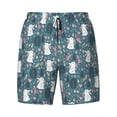 thumbnail image 5 of Rocae Forest Rabbit for Men's Swim Trunks Quick Dry With Two Side Pockets and One Lined Patch PocketLarge, 5 of 9