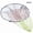 colorful 40cm, variant on Agiufgs Fishing Dip Net Head 15.75 in or 19.69, Foldable Stainless Steel Rim with Nylon Mesh, for Landing Fish From Shore or Boat, Colorful 40cm