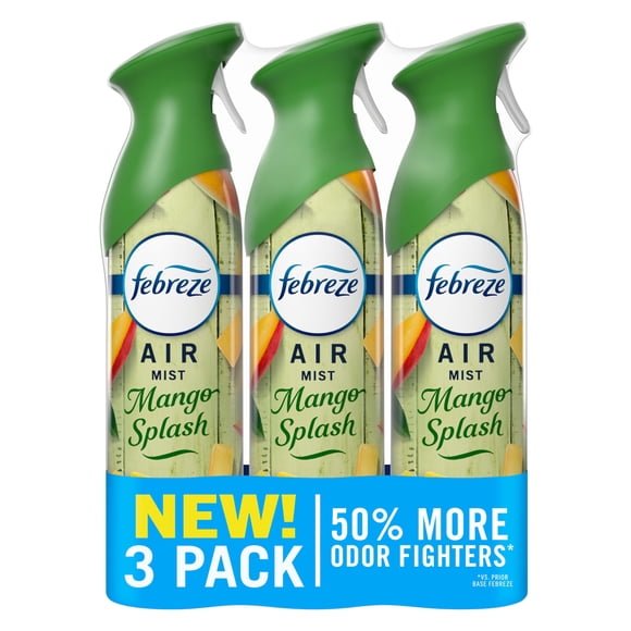 Ambientador Febreze Mango Splash 245 ml - Pack de 3