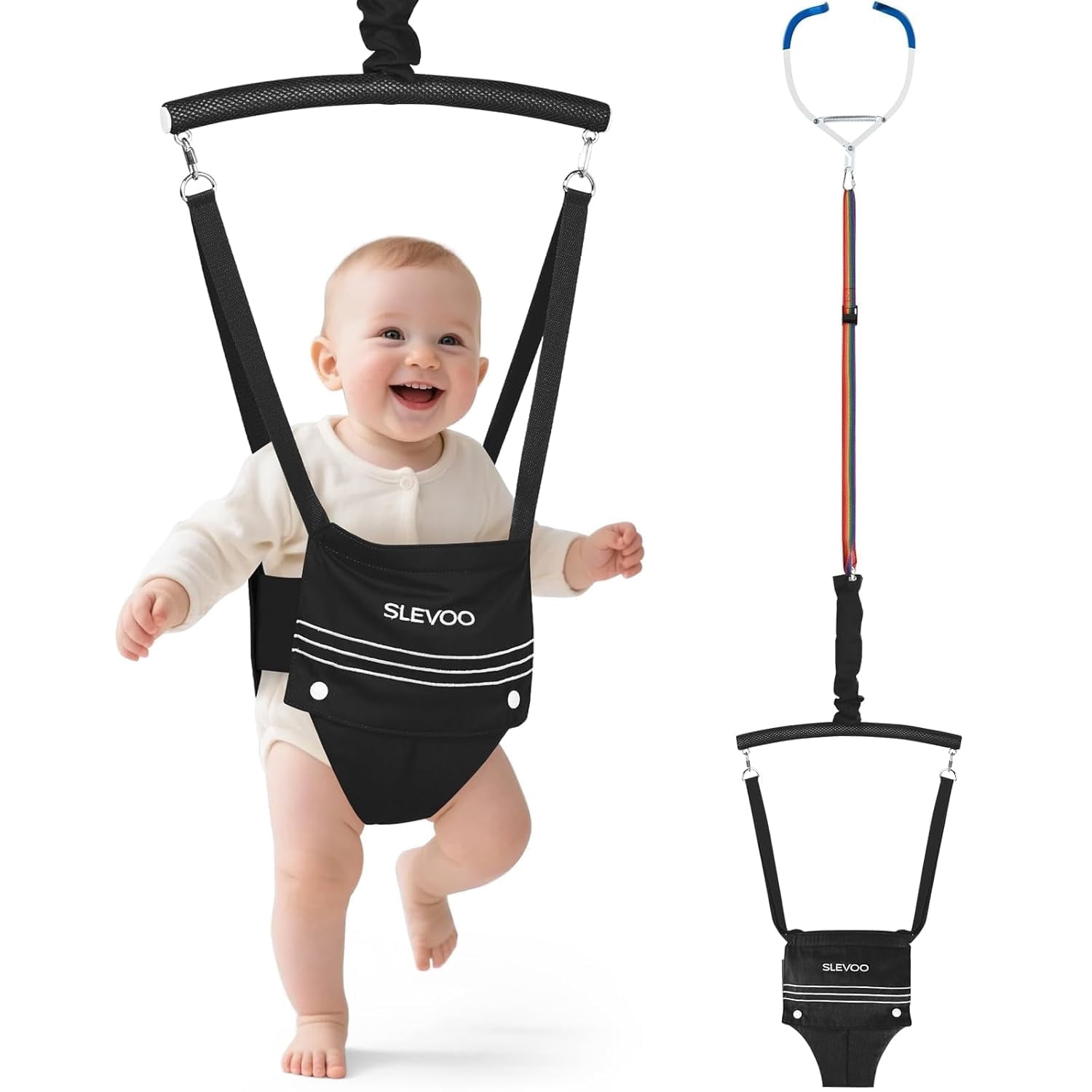 Jolly Jumper Elite Baby Exerciser - Sturdy Frame, Indoor and