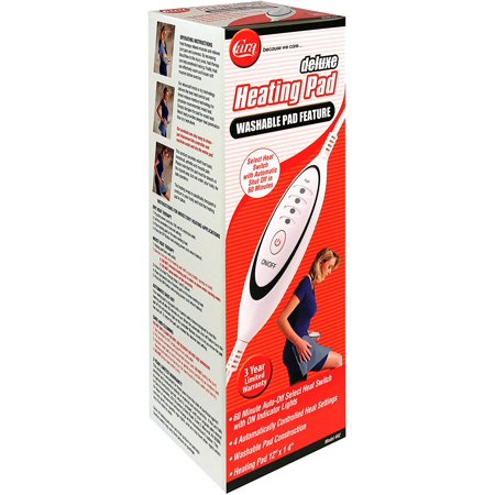 Cara Moist Or Dry Heating Pad, Deluxe - 1 Ea, 3 Pack