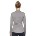thumbnail image 4 of Expert Brand Women's Airstretch Full Zip Training Jacket, Heather Charcoal, Small, 4 of 8
