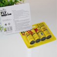 thumbnail image 3 of 4 packs Fly Sticky Paper Strip Mosquitos Killer Catcher Flying Insect Non-toxic Flying Insect Catcher, 3 of 9