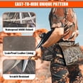 thumbnail image 6 of IC ICLOVER Multi-Pocket Dove Hunting Belt, Adjustable Dove Belts with Game Pouch Shell Bags Bottle Carrier, 6 of 8