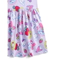 thumbnail image 2 of Hello Kitty and Friends Girls' Allover Print Dress with Short Sleeves, Sizes 4-12, 2 of 3