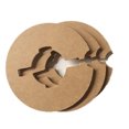 thumbnail image 4 of Personalizado cualquier tamaño MDF tallado decoración del hogar altavoz MDF anillos Sincero Hogar, 4 of 6